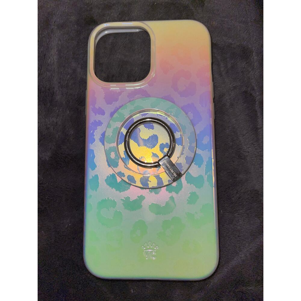 Velvet Caviar Phone Case - 12 Pro Max - White Opal Leopard Case - CASE ONLY